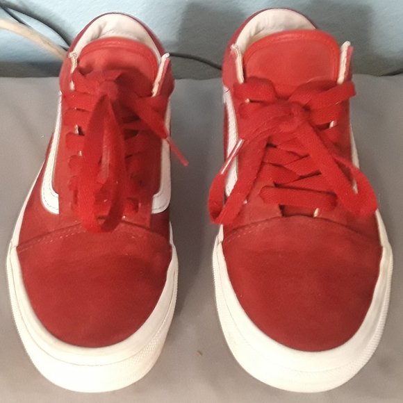 Vans Pig Suede Old Skool Chili Pepper - Picture 2 of 6